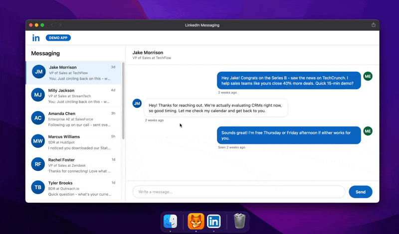 TheQuickFox in action